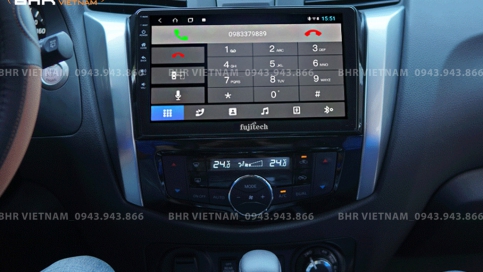 Màn hình DVD Android liền camera 360 Nissan Navara 2021 - nay | Fujitech 360 